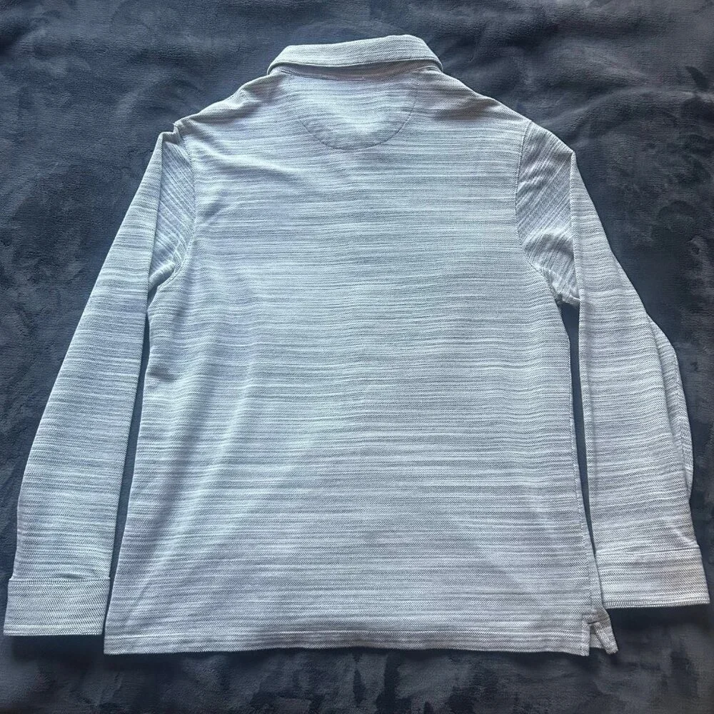 Scotch & Soda Long Sleeve Button Shirt XL Gray - Picture 3 of 10